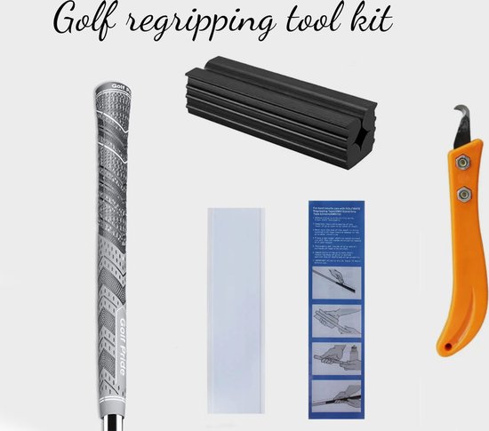Golffmaniac - Golf regripping tool kit - grips - golf accessoire - Golffmaniac
