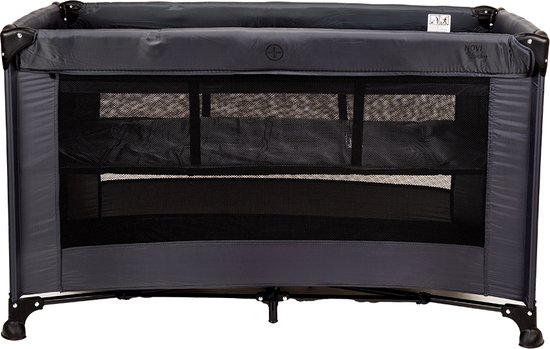 Lit de camping Novi Baby® Kiki Luxe Gris Foncé