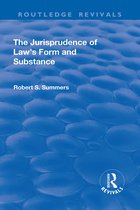 Routledge Revivals-The Jurisprudence of Law's Form and Substance