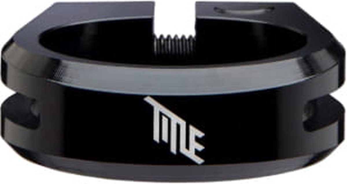 Title Mtb Zadelklem Zilver 31.8 mm