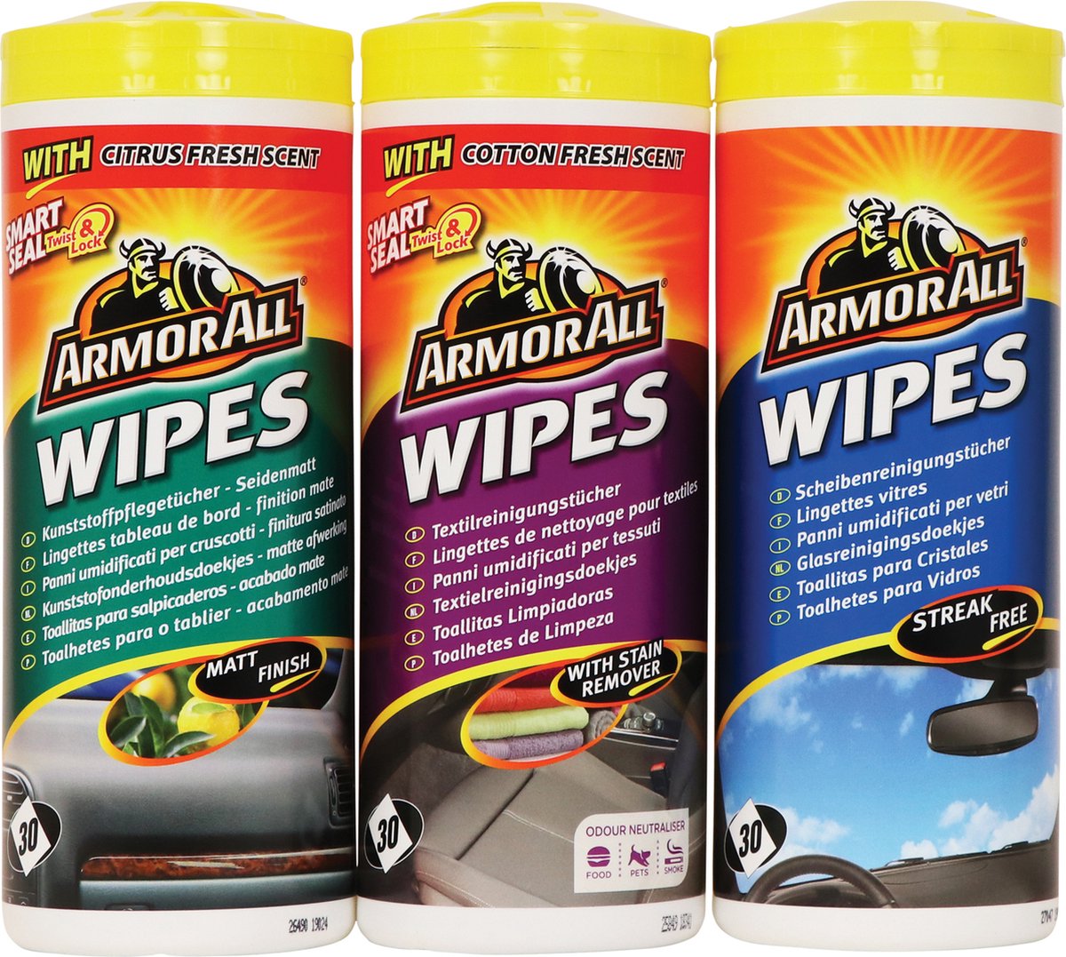 Armor All Wipes Actieset 3-delig (9218180)
