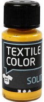 Textielverf - Geel - Dekkend - Creotime - 50 ml