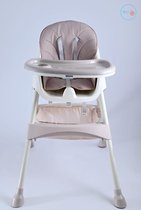 Kinderstoel en lage stoel 3 in 1, maaltijdstoel, draagbare Babyerstoel