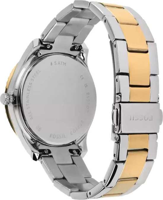 Fossil Stella Sport ES5107 Dameshorloge 37 mm - Goudkleurig