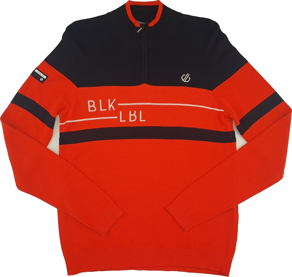 Dare2B Heren Outgoing II Sweater Trui Infrared/Blck Rood