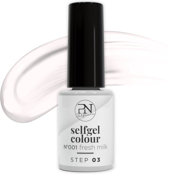 PN Selfcare Veganer Gel Nagellack – Rot, Abziehbar, Langlebig, Für UV/LED-Lampe