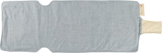 Pleafs® Warmtedeken - Draadloos - Elektrisch Oplaadbaar - 40x110cm - Silver Sand