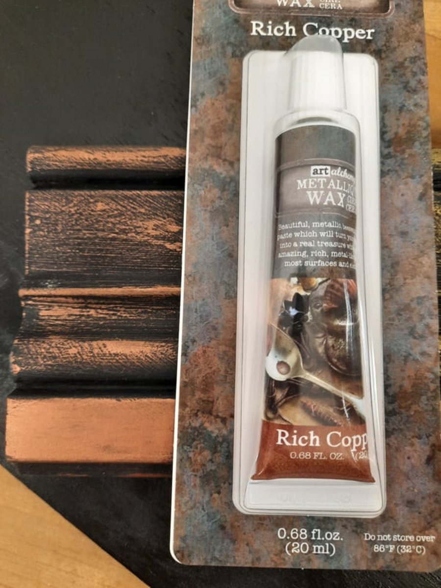 Art Alchemy - Metallique Wax - Rich Copper - 1 tube, 20 ml