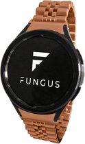 Fungus - Smartwatch bandje - Geschikt voor Samsung Galaxy Watch 6, Watch 5 (Pro), Watch 4 - Metaal - Rosegoud