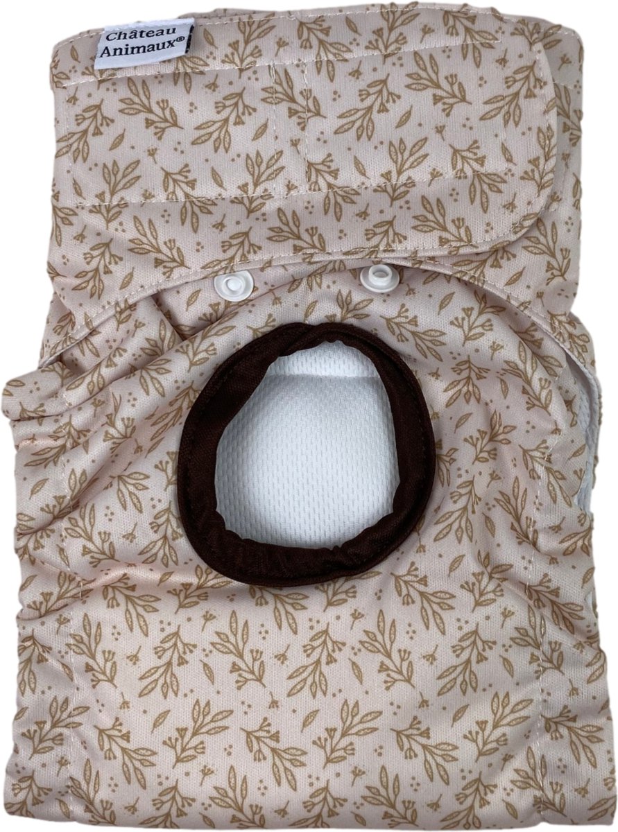 Château Animaux® Loopsheidbroekje Hond - XS - Hondenluier - Bladeren - Wasbaar