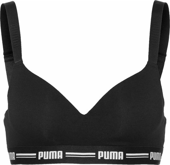 Puma - Bralette rembourrée - Zwart - Femme - taille L