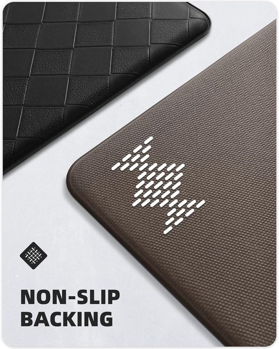 0,47 inch dikke keukenmatten gewatteerde anti-vermoeidheid, antislip