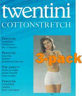 Twentini dames panty slips | 3-pack | MAAT L | wit