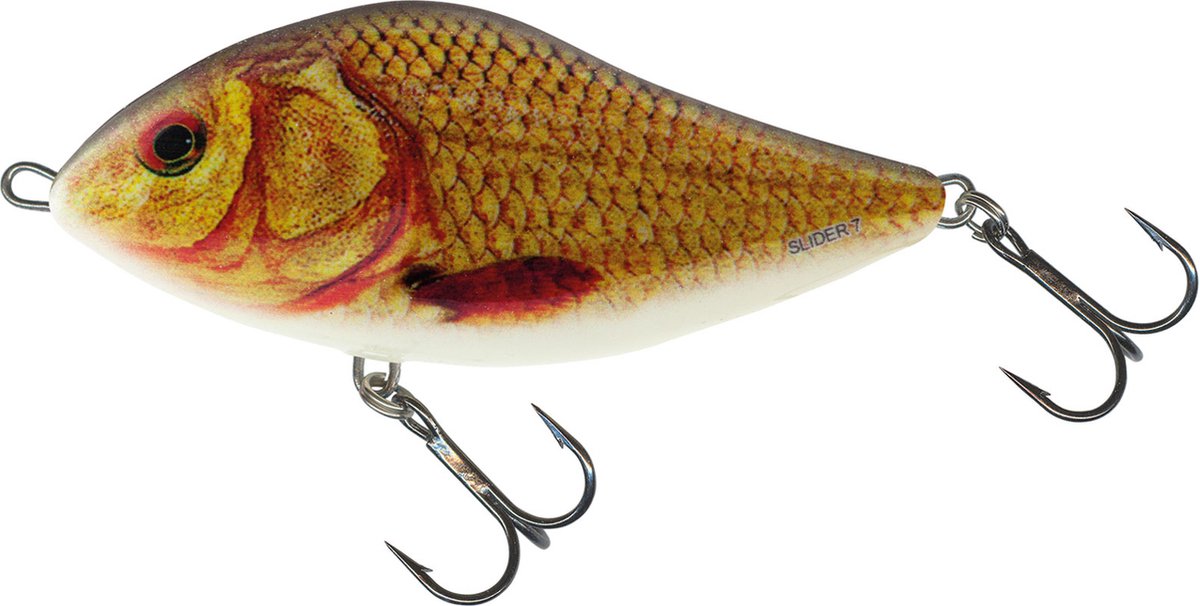 Salmo Sinking Slider 10cm Supernatural Golden Crucian 10cm