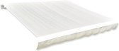 The Living Store Vervangend Luifeldoek Crème 580 x 295 cm - UV-Bestendig Polyester