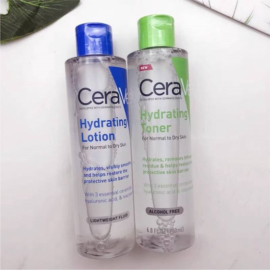 CeraVe Hydraterende toner 200ml hyaluronic acid & niacinamide bol