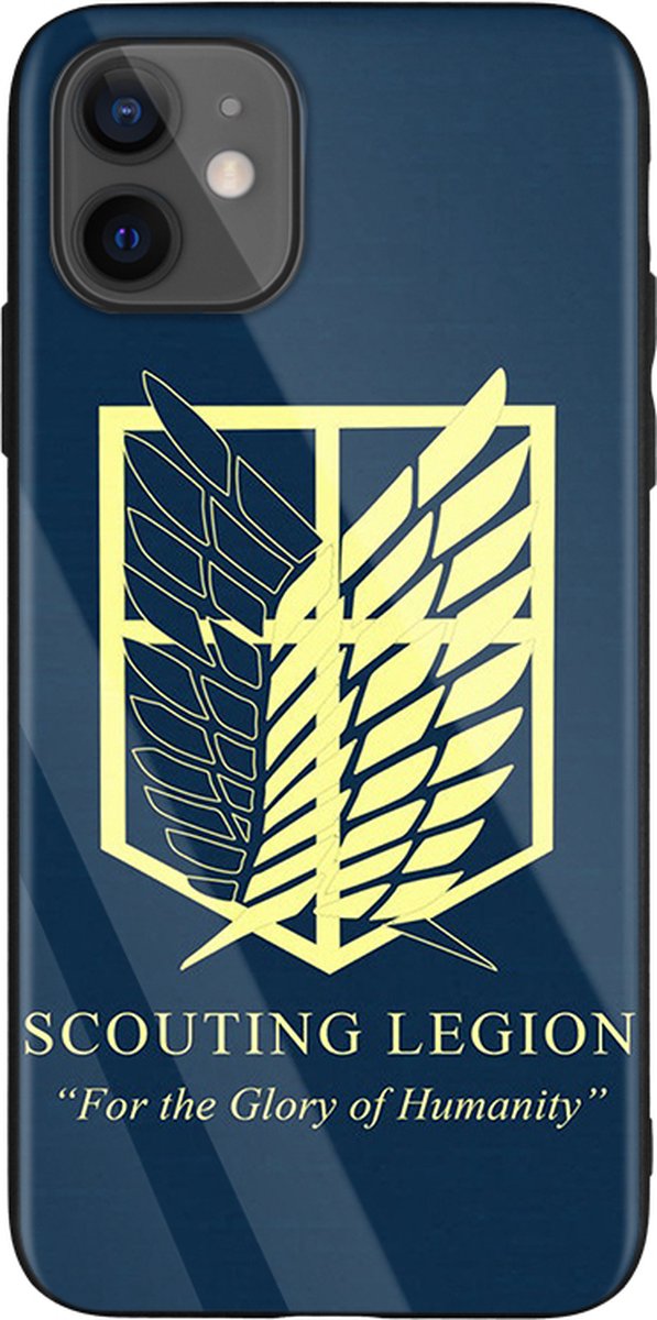 Anime merchandise - anime hoesje / phone case - Attack on Titan Scouting Legion Iphone 12