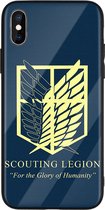 Anime merchandise - anime hoesje / phone case - Attack on Titan Scouting Legion Iphone X/XS