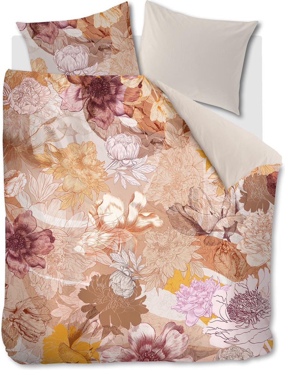 Kardol Floraison dekbedovertrek - Lits-Jumeaux - 240x200/220 - Multi