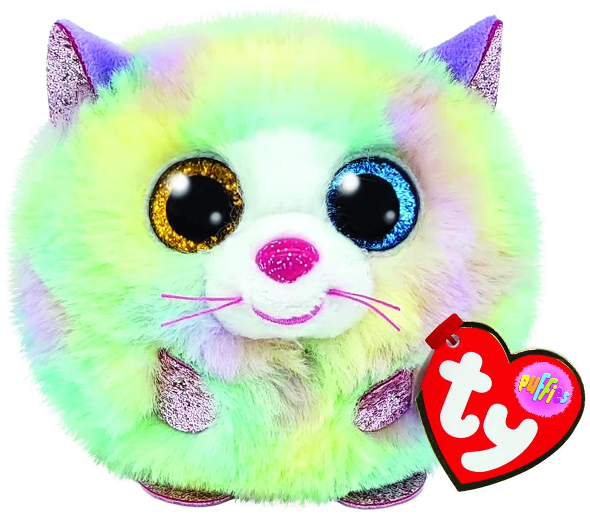 Ty Puffies Knuffel Kat Heather 10 Cm