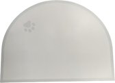 Voerbakmat - Voermat - Voedermat voor honden en katten - Blauw - Geen geklieder meer - Voor een schone vloer
