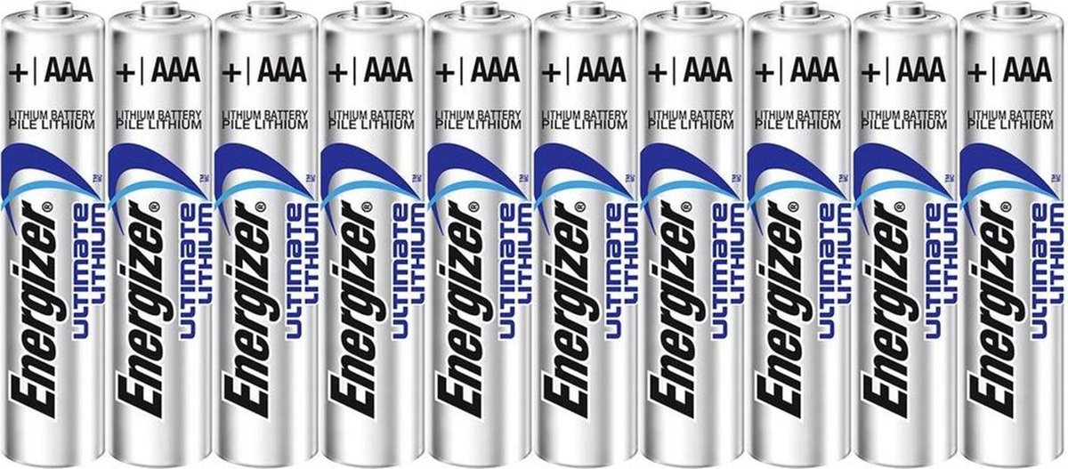 Blister 2 Piles L92 ENERGIZER - Format LR03 - AAA Ultimate