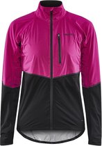 Craft Regenjack Dames Roze Zwart - ADV ENDUR HYDRO JKT W ROXO BLACK-XL