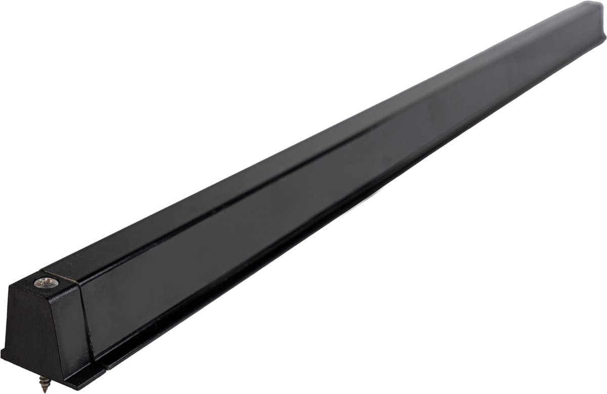 Airace aluminium zwart ral 9005 buitenrooster- Regeninslagvrij buitenrooster - Type GS-588-Z-1