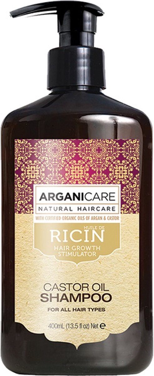 Castorolie haargroei stimulerende shampoo 400ml