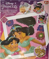 Disney Princess - Diamond painting Jasmine, DIY kit, 16x16 cm - sinterklaas - kado - verjaardag - cadeau