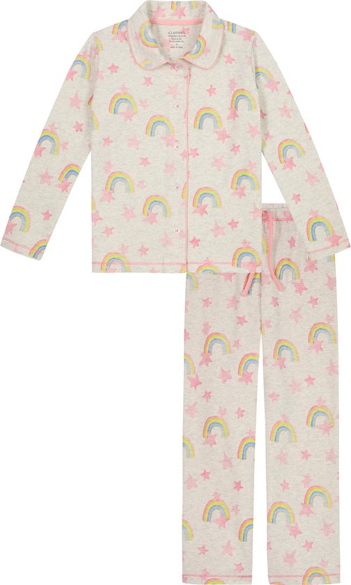 Claesen's® - Set Pyjama - Étoiles - 95% Katoen - 5% Lycra