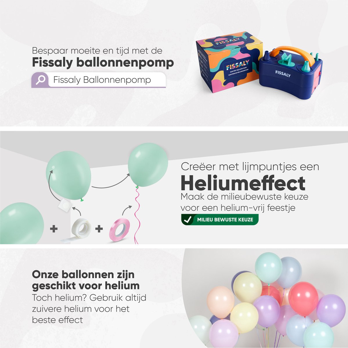 Fissaly 40 Stuks Gekleurde Pastel Helium Latex Ballonnen – Verjaardag Feest Versiering – Decoratie — afbeelding 6