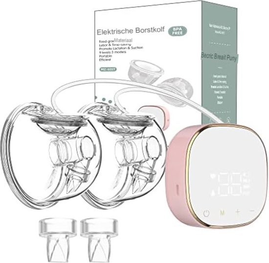  - Gratyfied Handsfree Borstkolf - Draadloze Borstkolf - Elektrische Borstkolf