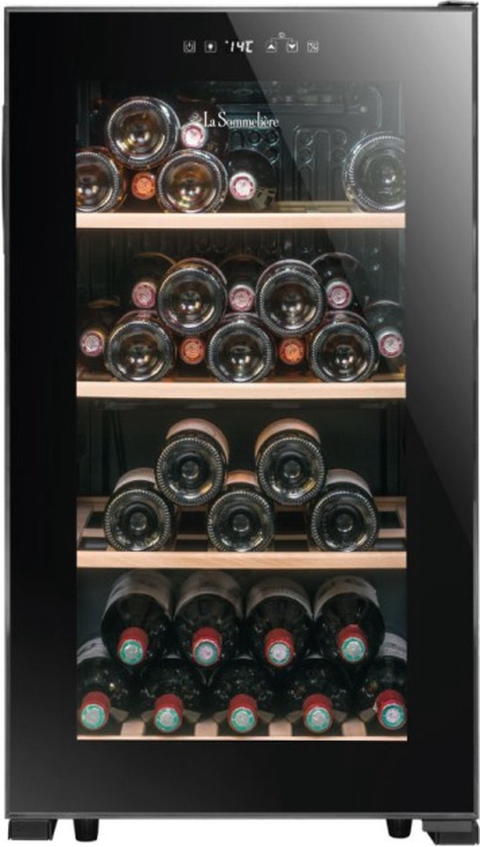 La Sommeliere LS52BLACK Wijnkoelkast 1 Zone - La - €586,71