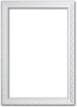 Cadre Baroque 70x100 cm Blanc - Abigail
