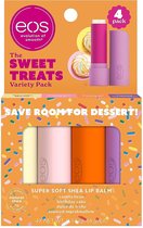 eos Super Soft Shea Lip Balm Sticks - Sweet Treats Variety Pack - 4 stuks