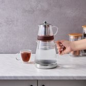 Bol.com KARACA-KEOPS-GLAZEN THEEPOT-GECHIKT VOOR INDUCTIE KOOKPLAT-(15L+045L) aanbieding