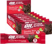 Optimum Nutrition Plant Protein Bars - Double Rich Chocolate Vegan Proteine Repen - 12 Plantaardige Eiwitrepen (720 gram)