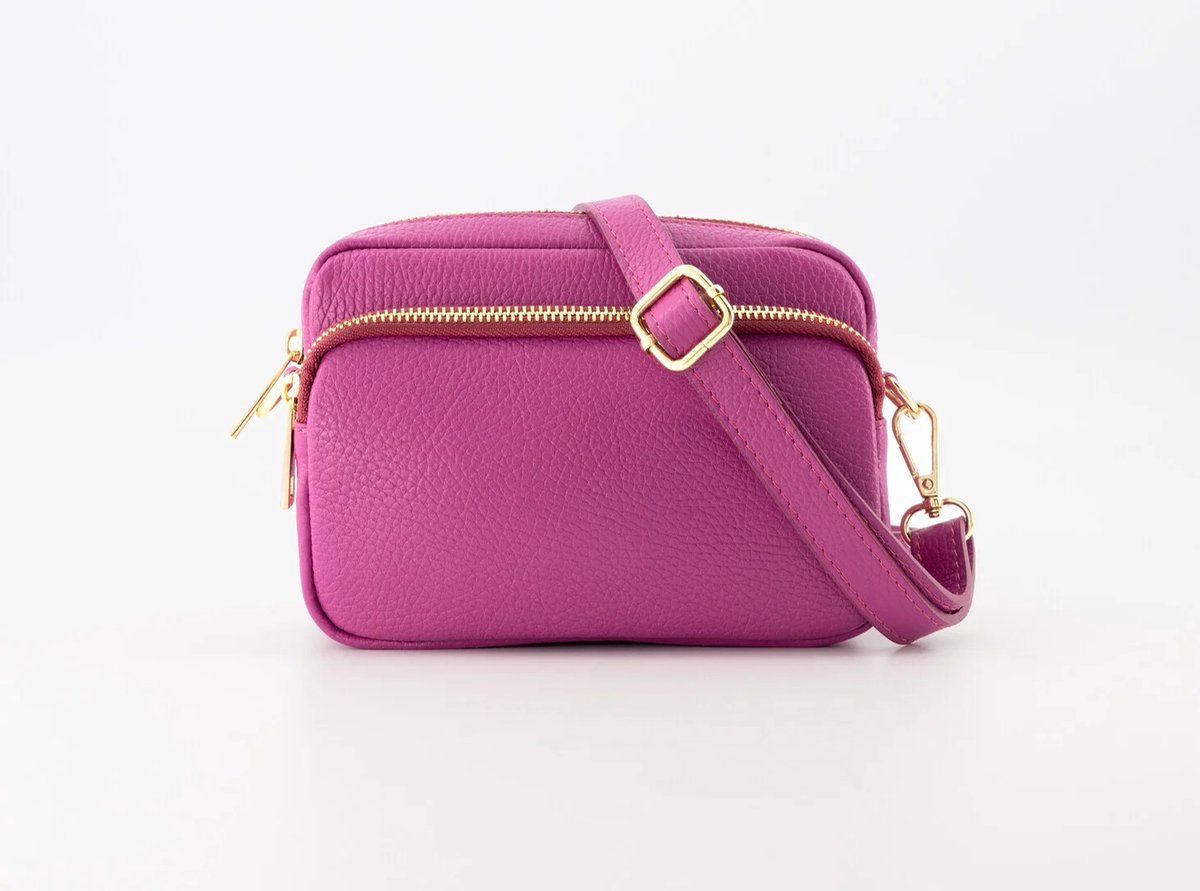 Crossbody-Roze-cyclaam -goudkleurig-verstelbaar hengsel