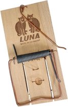 Luna muizenklem - 4 stuks - traditionele houten muizenklem -