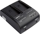 SWIT S-3602F Dual Charger/Adapter for Sony NP-F970/770/960/950 Batteries