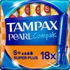 Tampax Compak Pearl Super Plus - 18 Stuks - Tampons met Inbrenghuls