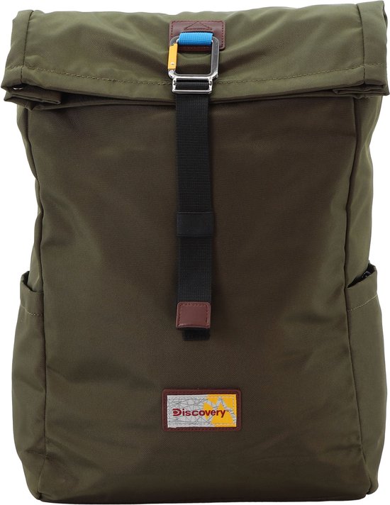 Discovery Laptop Rugzak / Rugtas / Schooltas - 15 inch - Icon - D00722 - Khaki