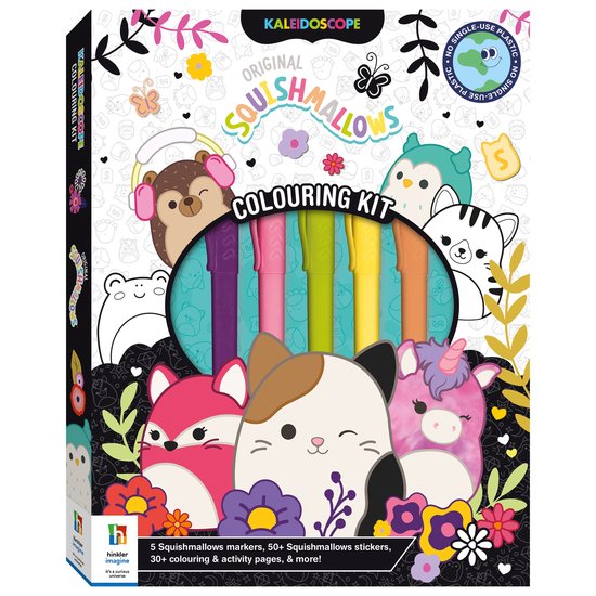 Colouring Kit- Kaleidoscope Colouring Kit Squishmallows - cover