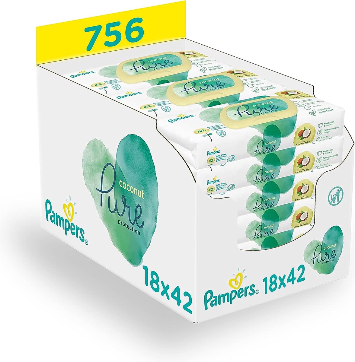 Pampers Aqua Harmonie™ Lingettes 2x48 pc(s) - Redcare Pharmacie