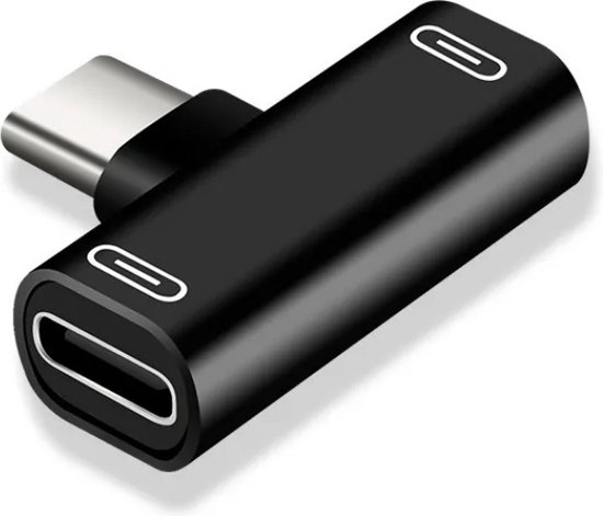 Adapter Audio USB Typ C 2 in 1 Ladekabel 3,5 mm AUX Klinke Kopfhörer für Samsung
