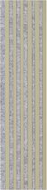 Houten wandpanelen - AcousticWoodline® Vilt-Houten akoestisch aku wandpaneel - 40x270CM - Licht grijs - Olijfgroen mat - Wanddecoratie - Geluidsdemper - muurdecoratie - Wanddecoratie