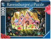 Ravensburger puzzel Hans en Grietje pas op! - Legpuzzel - 1000 stukjes