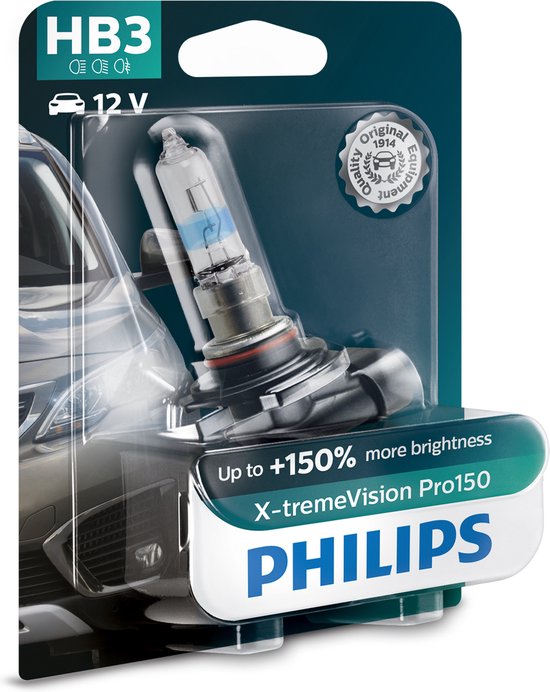 Pack of 2 Philips WhiteVision ULTRA HB3 Bulbs - 9005WVUB1