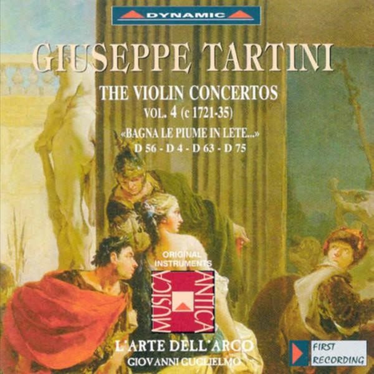 L'Arte Dell'Arco - Tartini: The Violin Concertos Vol.4 (CD)